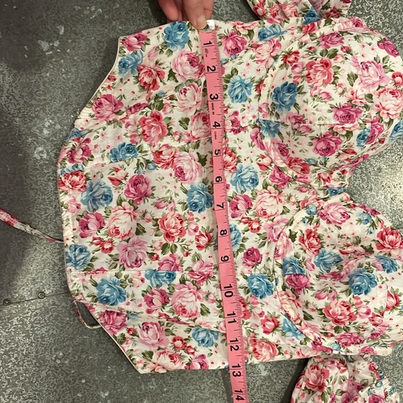ASOS NWOT Floral Corset - Picture 9 of 11